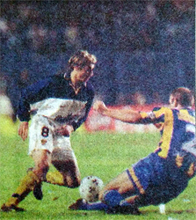 1998:  Boca empató con Rosario Central 1 a 1 