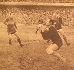 1964:  Boca empató con Newell´s Old Boys 0 a 0 