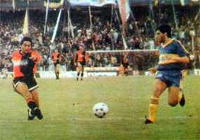 Newell´s Old Boys 1 - Boca Juniors 0 - Finales 1990/91 
