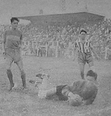 Unión (Santa Fe) 1 - Boca Juniors 1 - Amistosos 1945 