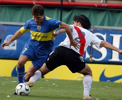 2006:  Boca empató con River Plate 1 a 1 