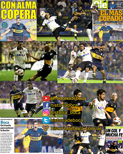 Boca venció al Corinthians