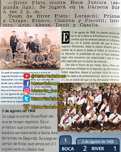 Primera victoria sobre River