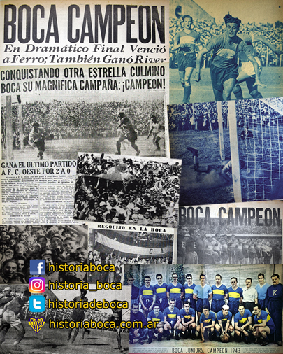 Boca campeón, River segundo