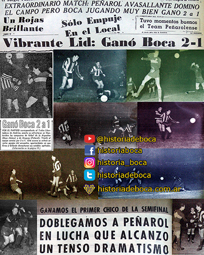 Boca venció a Peñarol