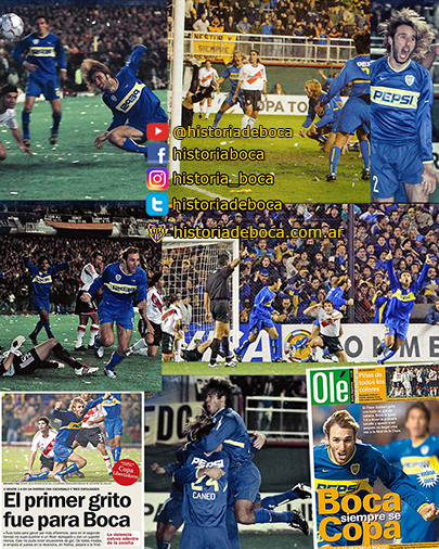 Boca le ganó 1-0 a River