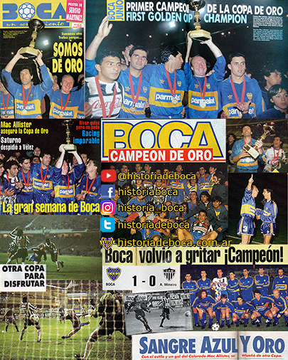 Boca campeón de Oro