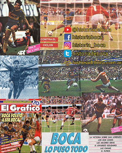 Boca venció 2-0 a San Lorenzo