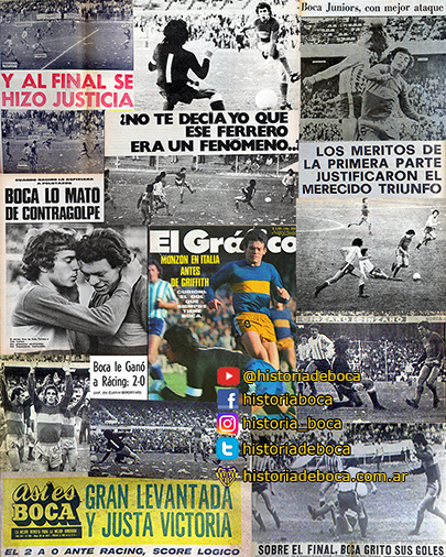 Boca derrotó a Racing 2-0