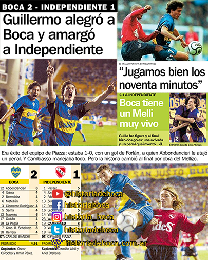 Boca derrotó 2-1 al Rojo