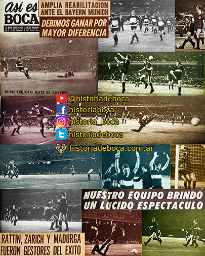 Boca venció al Bayern Munich
