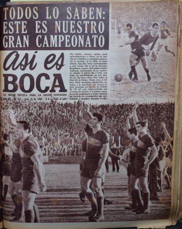 Así es Boca 1962