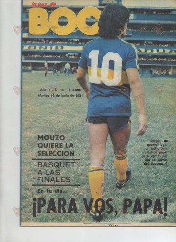 La Voz de Boca - 23 de junio de 1981