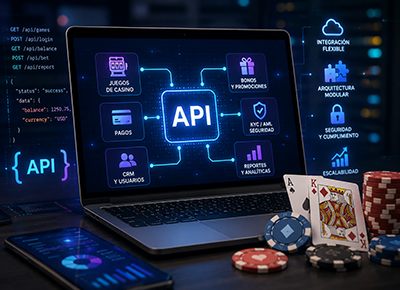 Integración API de casino en 2026