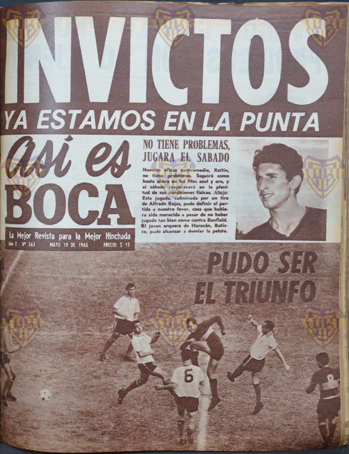 Crónica Boca-Huracán