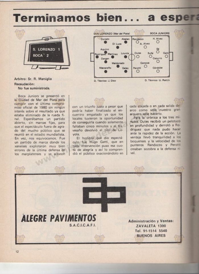 A los de Boca